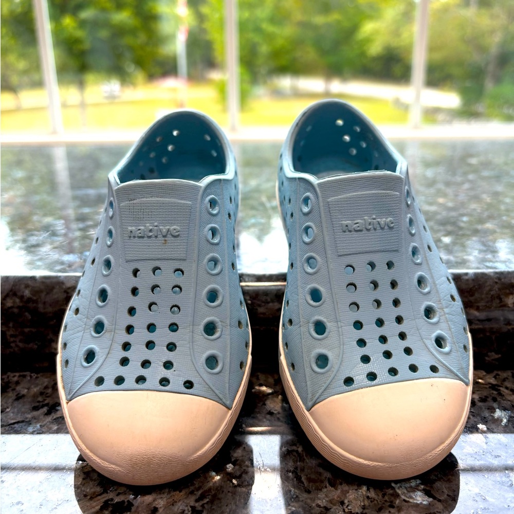 Blue Native shoes